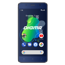 Смартфон Digma Linx X1 3G 16Gb (Цвет: Dark Blue)
