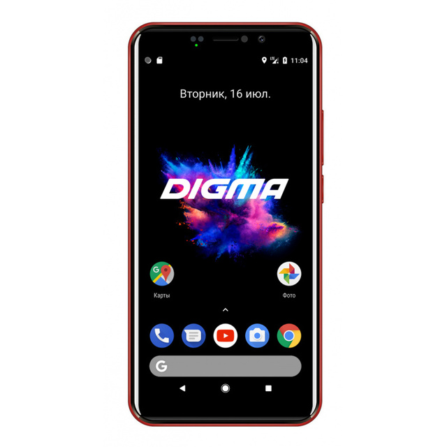 Смартфон Digma Linx Pay 4G 16Gb (Цвет: Red)
