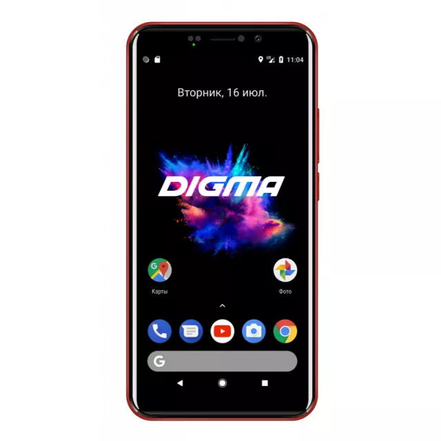 Смартфон Digma Linx Pay 4G 16Gb (Цвет: Red)