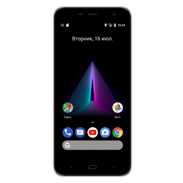 Смартфон Digma Linx Base 4G 8Gb (Цвет: Gold)