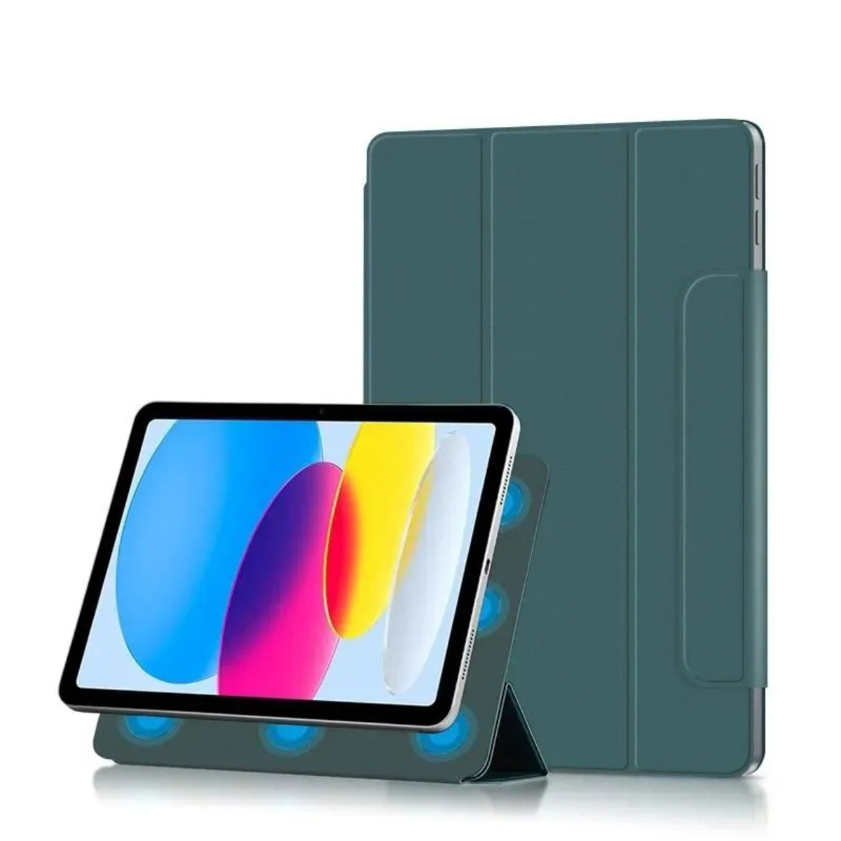 Чехол-книжка Comma Rider Series Double Sides Magnetic Case with Pencil slot для iPad 10 10.9