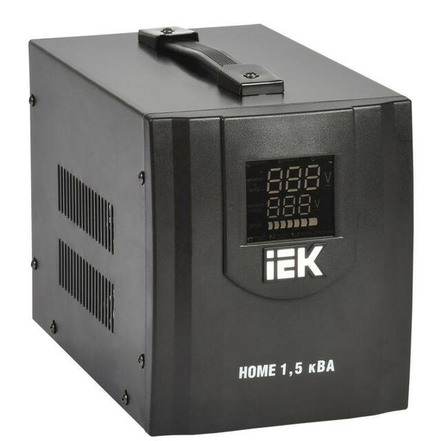 Стабилизатор напряжения HOME СНР 1 / 220 1.5кВА переносной IEK IVS20-1-01500