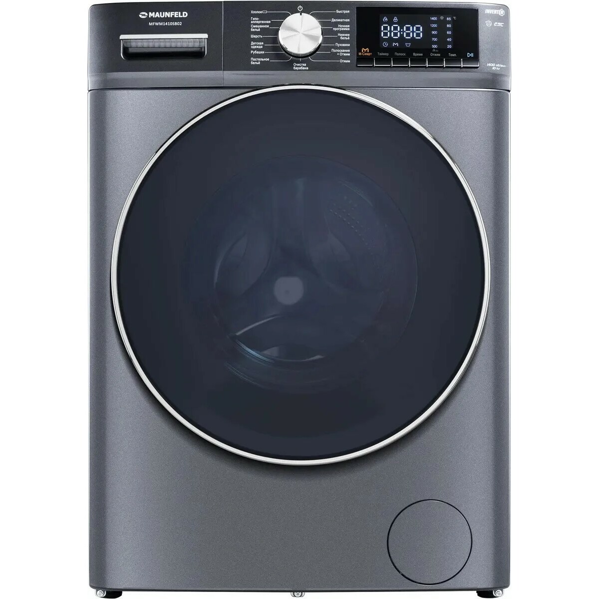 Стиральная машина Maunfeld MFWM1410SB02 (Цвет: Inox)