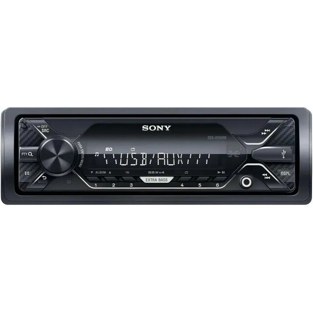 Автомагнитола Sony DSX-A110U, черный