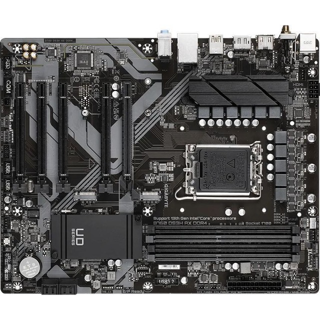 Материнская плата Gigabyte B760 DS3H AX DDR4