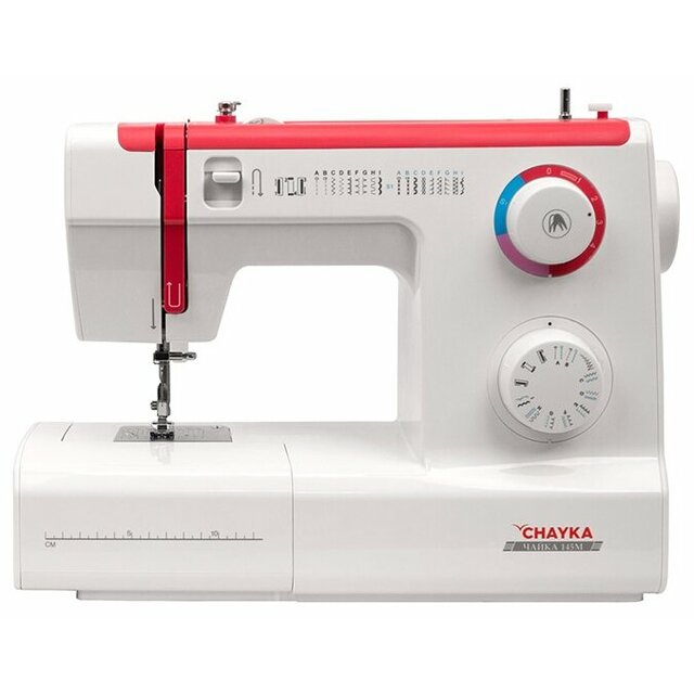 Швейная машина Chayka 145M (Цвет: White / Red)