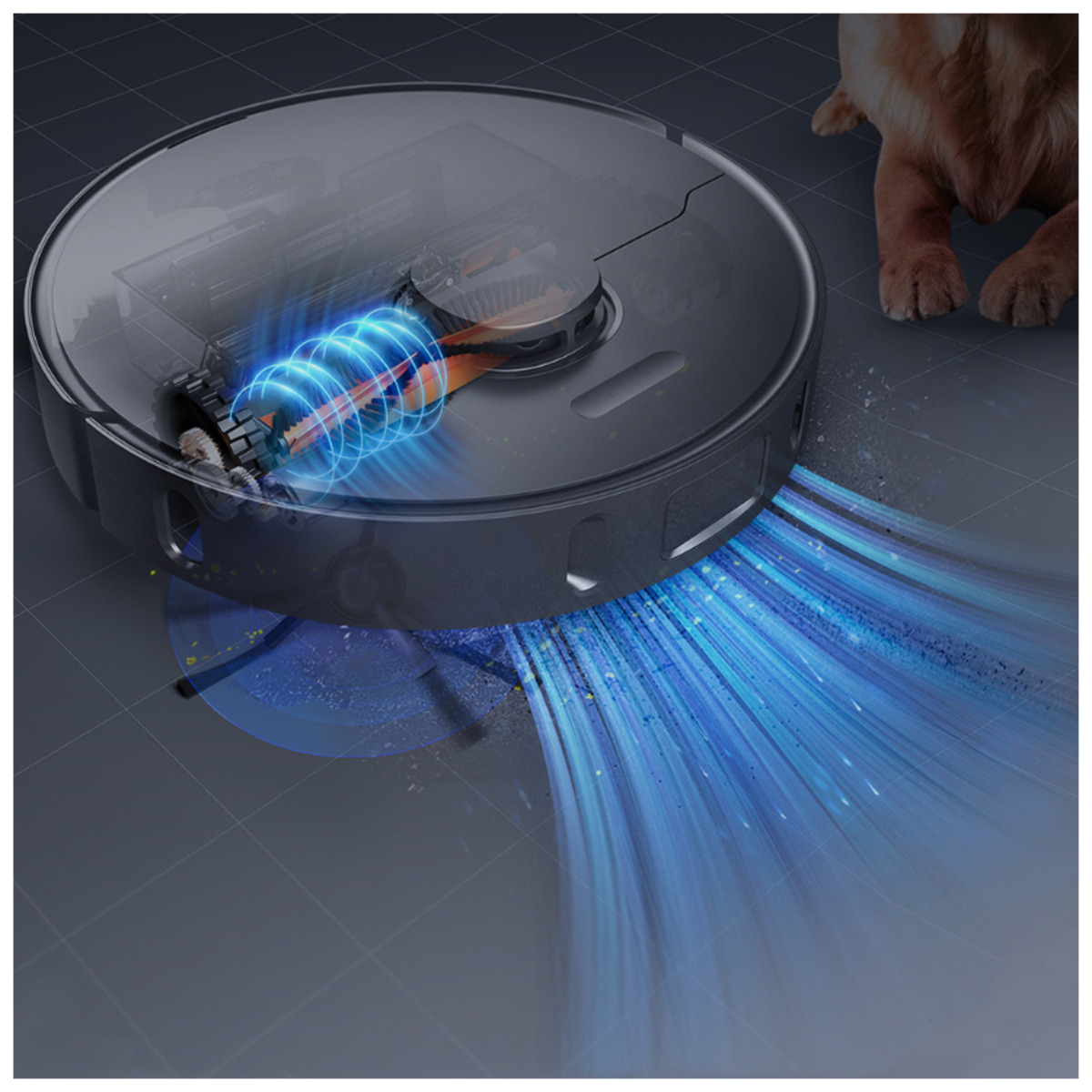 Робот-пылесос Dreame L10 Plus Robot Vacuum (Цвет: Black)