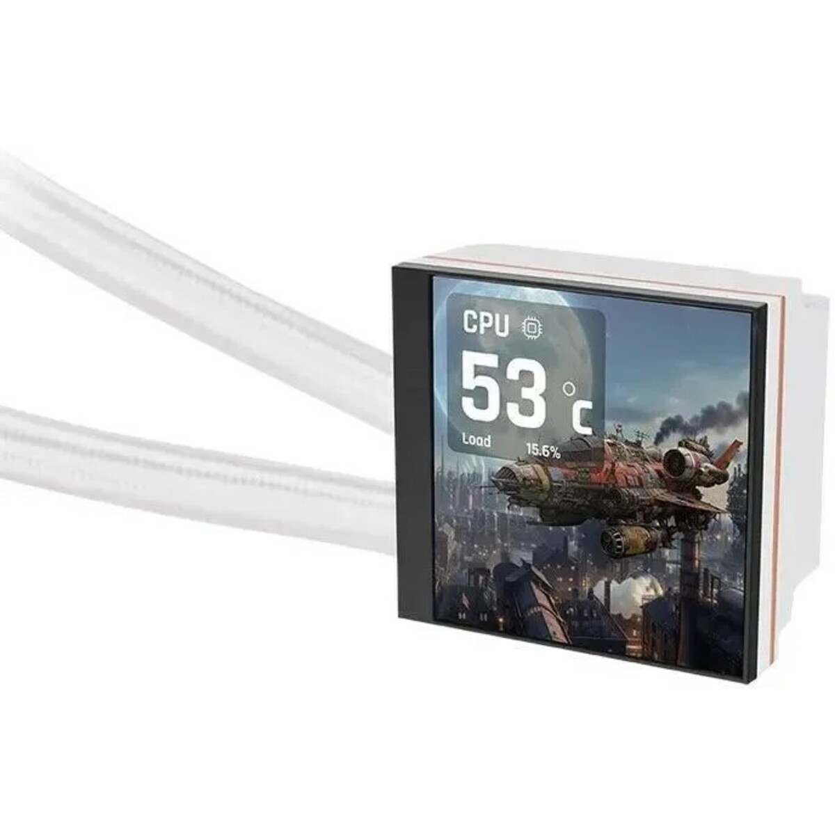 Система водяного охлаждения Thermaltake MAGFloe 420 Ultra Snow, белый