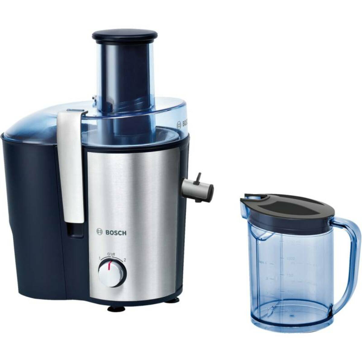 Соковыжималка Bosch MES3500 (Цвет: Blue / Inox)