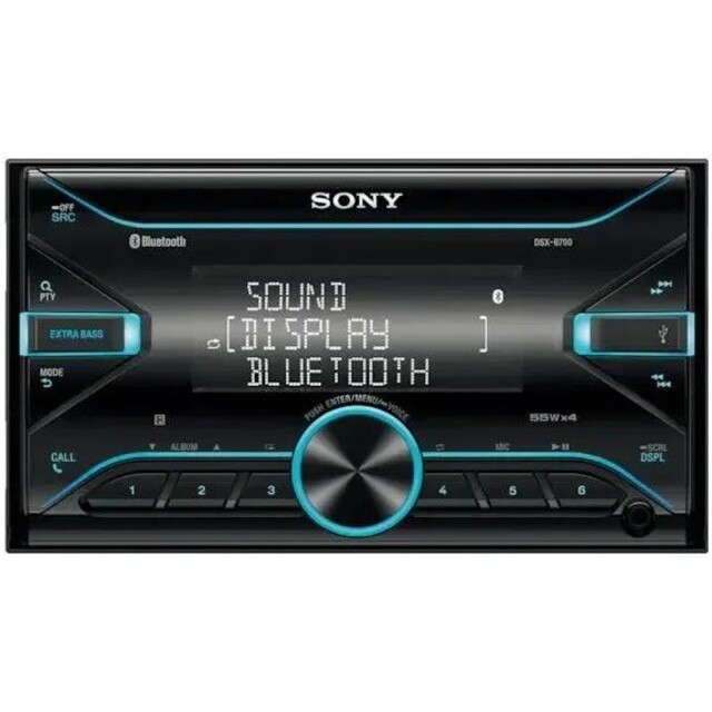 Автомагнитола Sony DSX-B700, черный