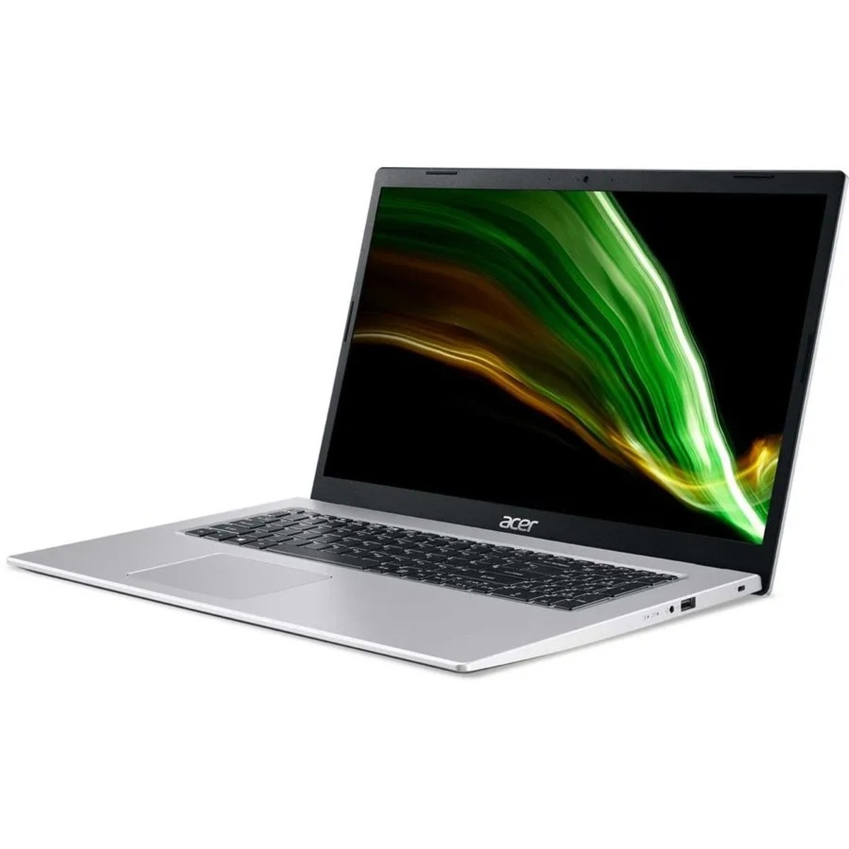 Ноутбук Acer Aspire 3 A317-53-58UL Core i5 1135G7 8Gb SSD512Gb Intel Iris Xe 17.3 IPS FHD (1920x1080) Windows 11 silver WiFi BT Cam
