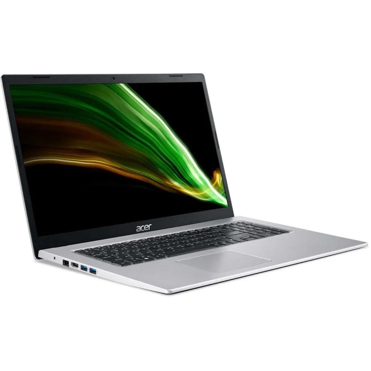 Ноутбук Acer Aspire 3 A317-53-58UL Core i5 1135G7 8Gb SSD512Gb Intel Iris Xe 17.3 IPS FHD (1920x1080) Windows 11 silver WiFi BT Cam