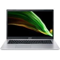 Ноутбук Acer Aspire 3 A317-53-58UL Core i5 1135G7 8Gb SSD512Gb Intel Iris Xe 17.3 IPS FHD (1920x1080) Windows 11 silver WiFi BT Cam