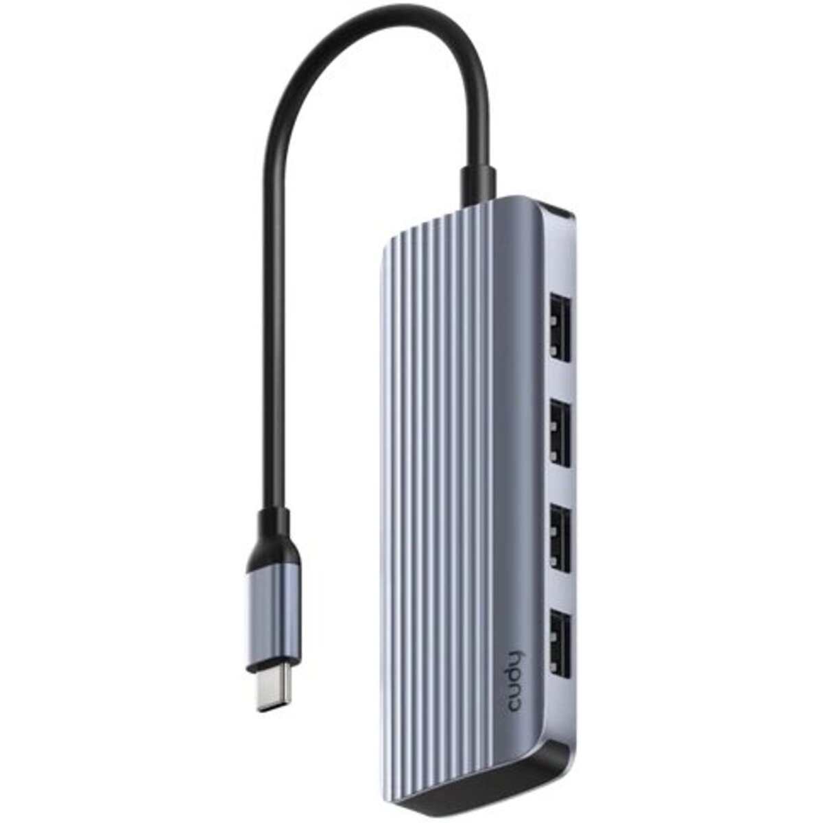 Разветвитель USB-C Cudy UH500 (Цвет: Silver)