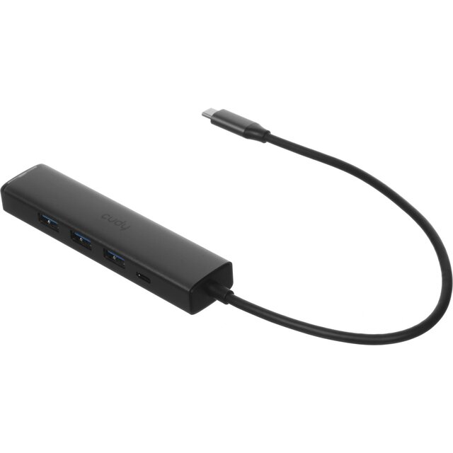 Разветвитель USB-C Cudy UH605 (Цвет: Gray)