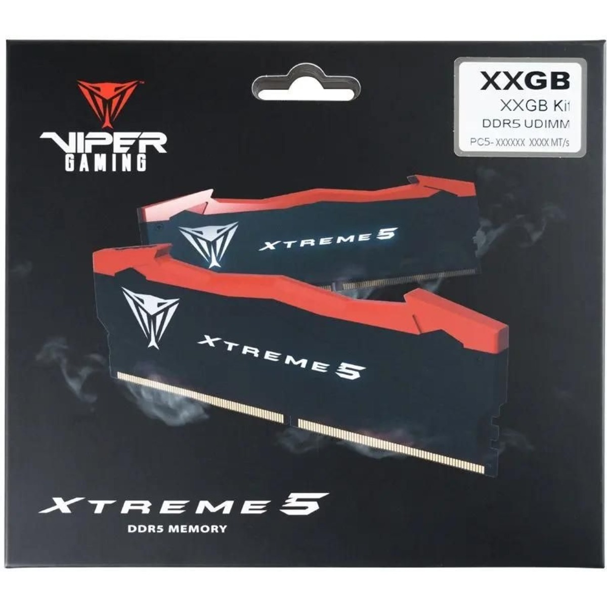 Память DDR5 2x16GB 8200MHz Patriot PVX532G82C38K Viper Xtreme 5 RTL Gaming PC5-65600 CL38 DIMM ECC 288-pin 1.1В с радиатором Ret