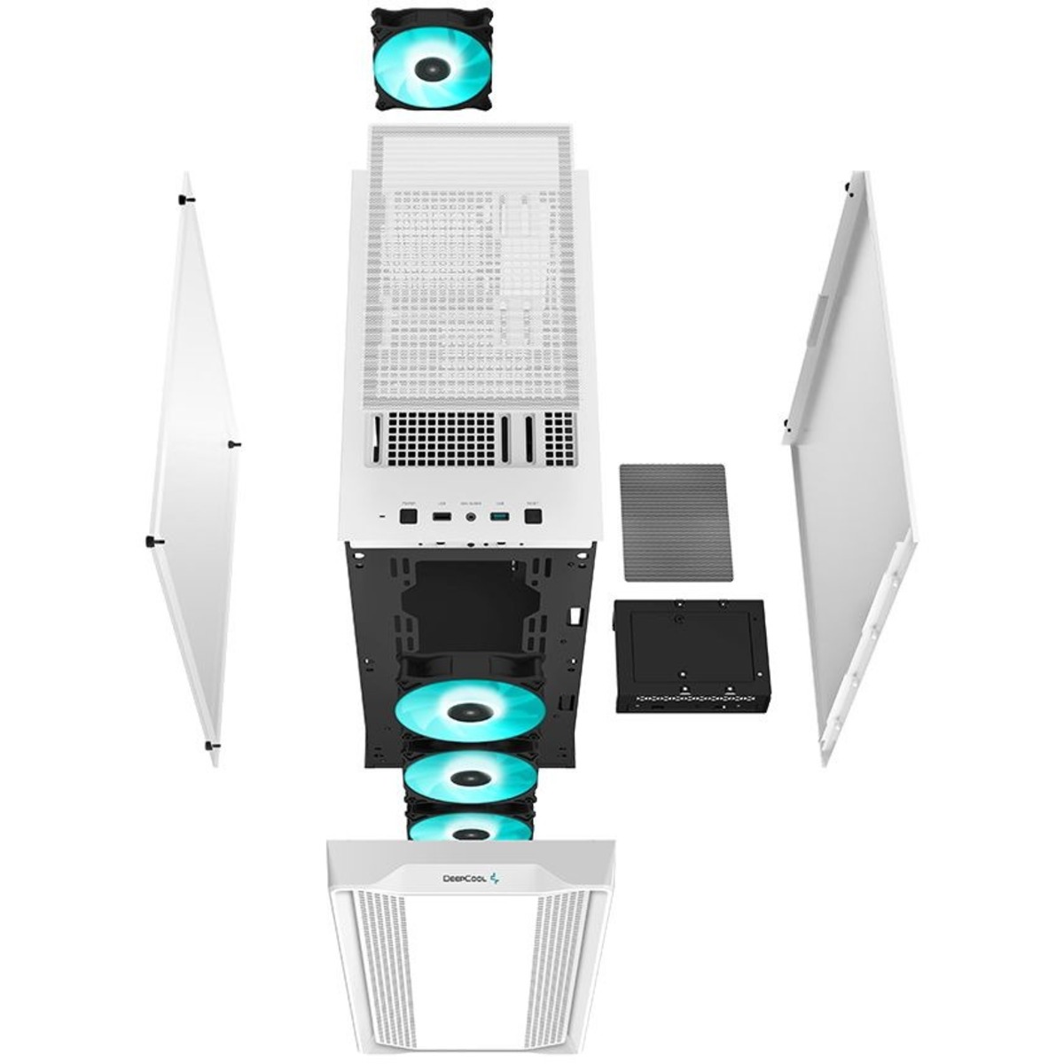 Корпус Deepcool CC560 V2, белый