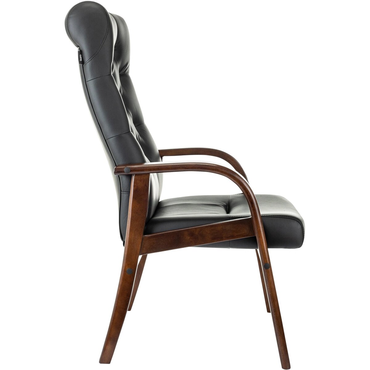 Кресло Бюрократ T-9928WALNUT-CF, черный 