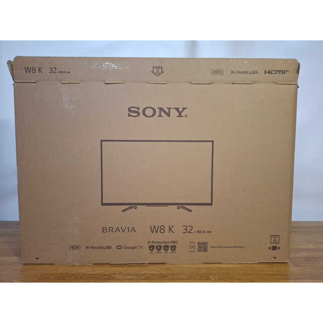 Телевизор Sony 32" KD-32W830K (без DVB-C), черный