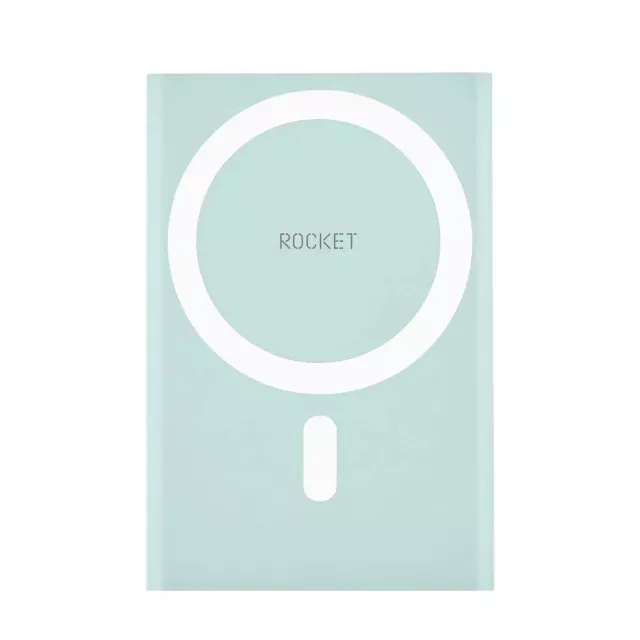Внешний аккумулятор Rocket Hold MagSafe Powerbank 5000mAh PD20W (Цвет: Light Green)