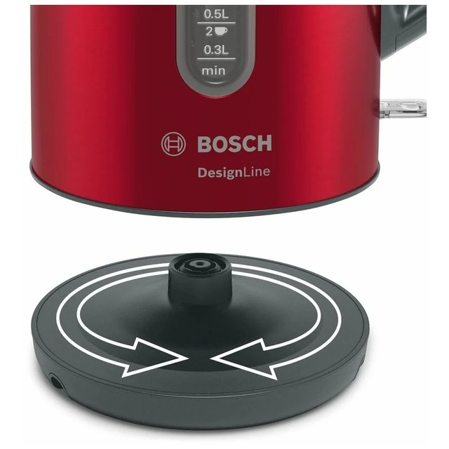 Чайник электрический Bosch TWK4P434 (Цвет: Red)