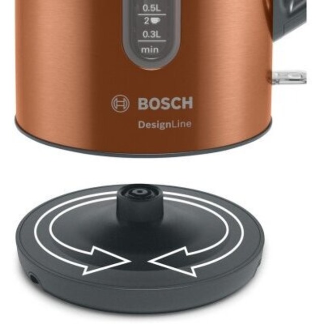 Чайник электрический Bosch TWK4P439 (Цвет: Brown)
