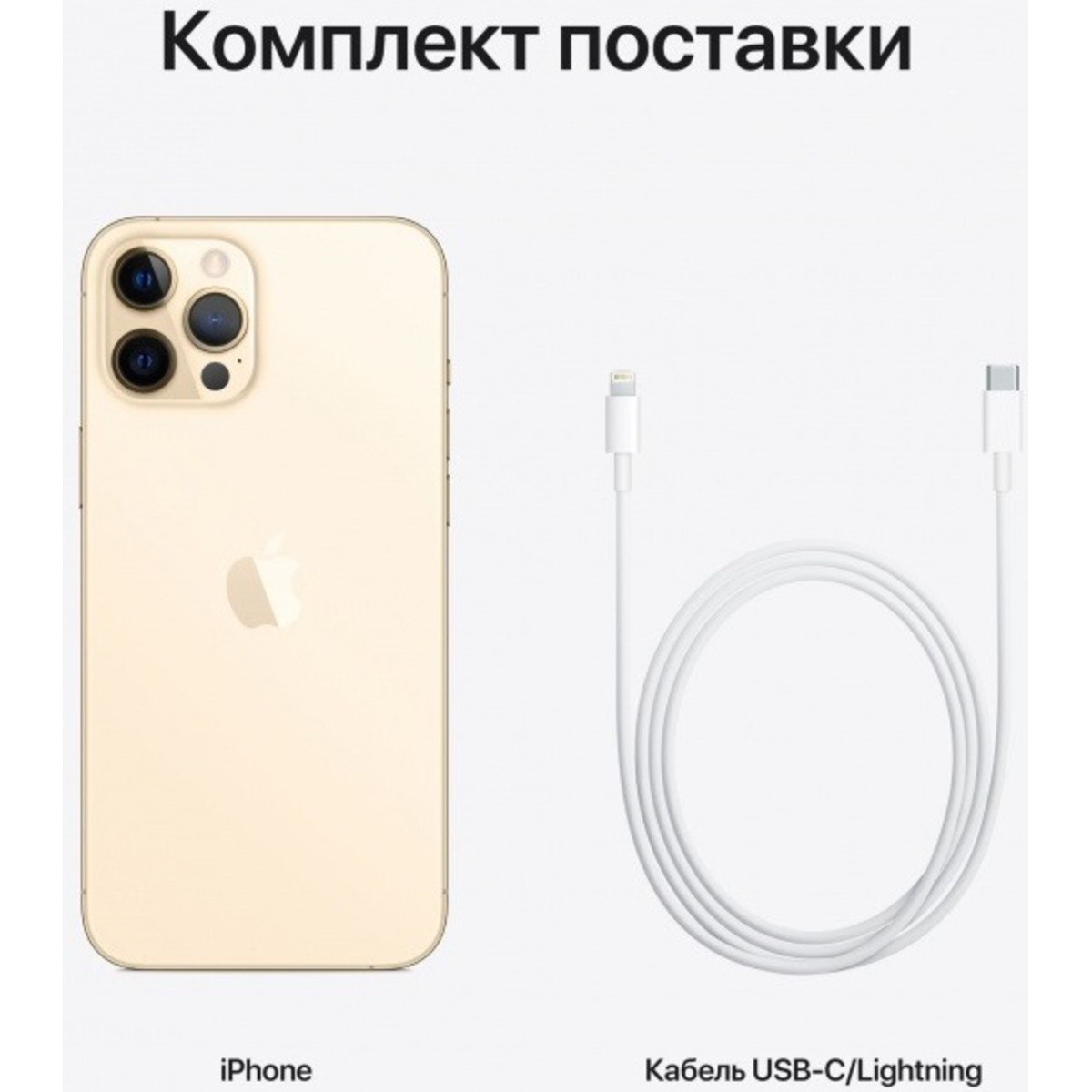 Смартфон Apple iPhone 12 Pro Max 256Gb MGDE3RU (Цвет: Gold)