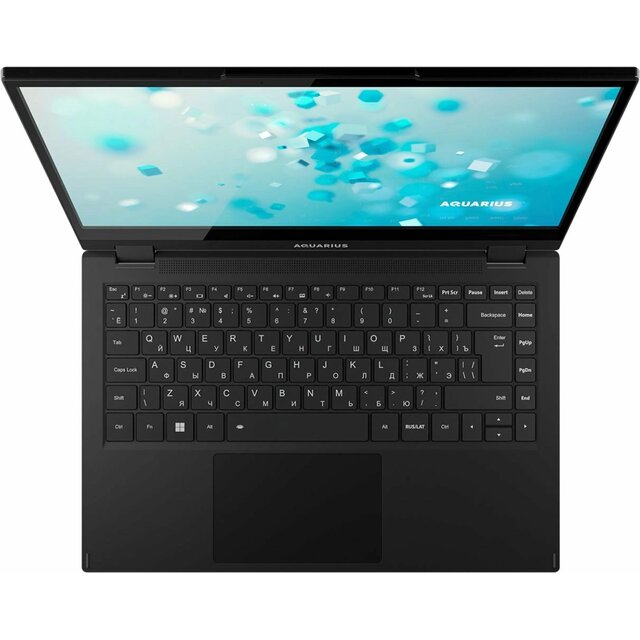 Ноутбук Aquarius CMP NS483 (Исп.2) (Core i5 1155G7 2.5Ghz / 16Gb LPDDR4 / SSD256Gb / Intel Iris Xe graphics / 14" / noOS / black) (NS4831524116Q151E90NT2NNNN2)