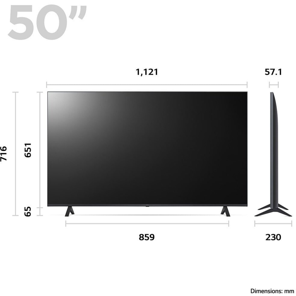 Телевизор LG 50