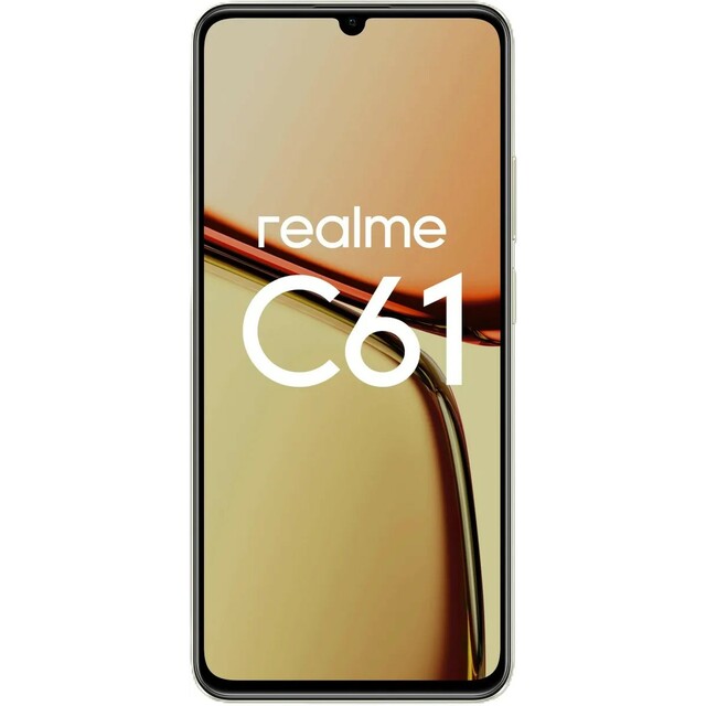 Смартфон realme C61 6/128Gb (Цвет: Gold)