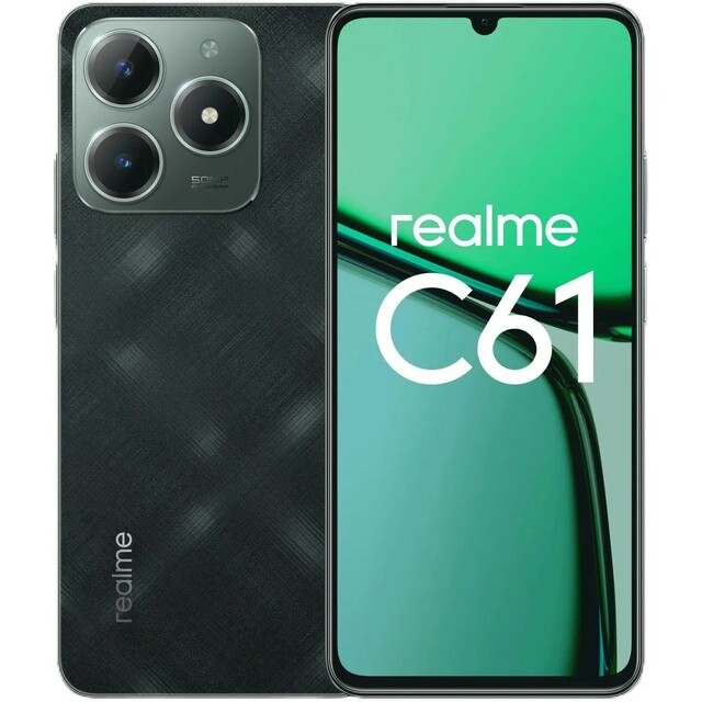 Смартфон realme C61 6 / 128Gb (Цвет: Green)