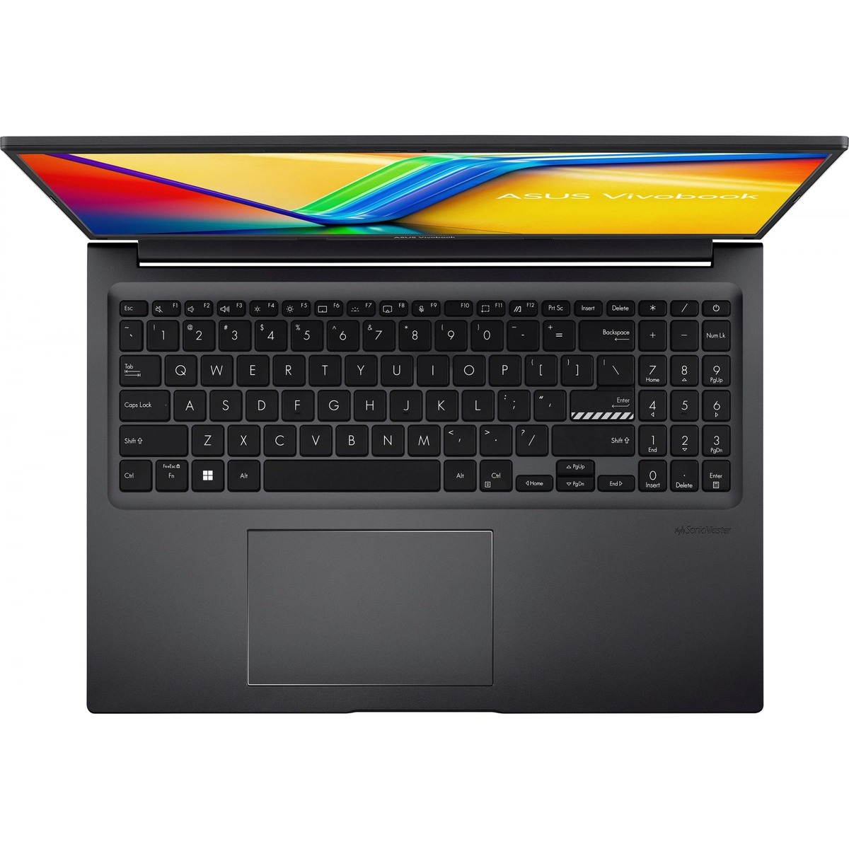 Ноутбук Asus VivoBook 16 X1605VA-MB915 Core i5 13500H 32Gb SSD512Gb Intel Iris Xe graphics 16 IPS WUXGA (1920x1200) noOS black WiFi BT Cam (90NB10N3-M014L0)
