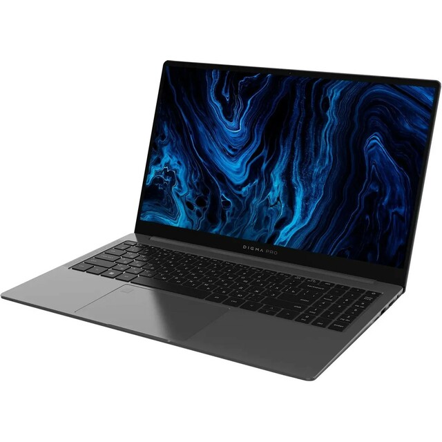 Ноутбук Digma Pro Sprint N (AMD Ryzen 5 5500U 2.1Ghz/8Gb DDR4/SSD 512Gb/AMD Radeon/15.6 /IPS/FHD (1920x1080)/Windows 11 Professional/dk.gray/WiFi/BT/Cam) 