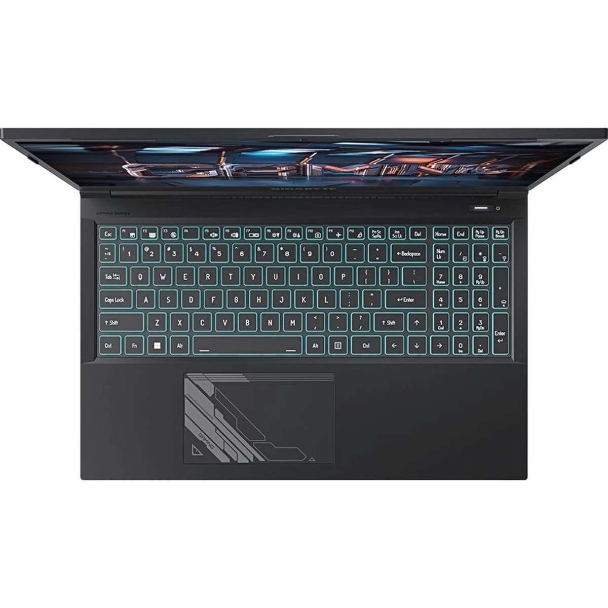 Ноутбук Gigabyte G5 Core i7 13620H 16Gb SSD1Tb NVIDIA GeForce RTX4060 8Gb 15.6 IPS FHD (1920x1080) Free DOS black WiFi BT Cam (KF5-H3KZ354KD)