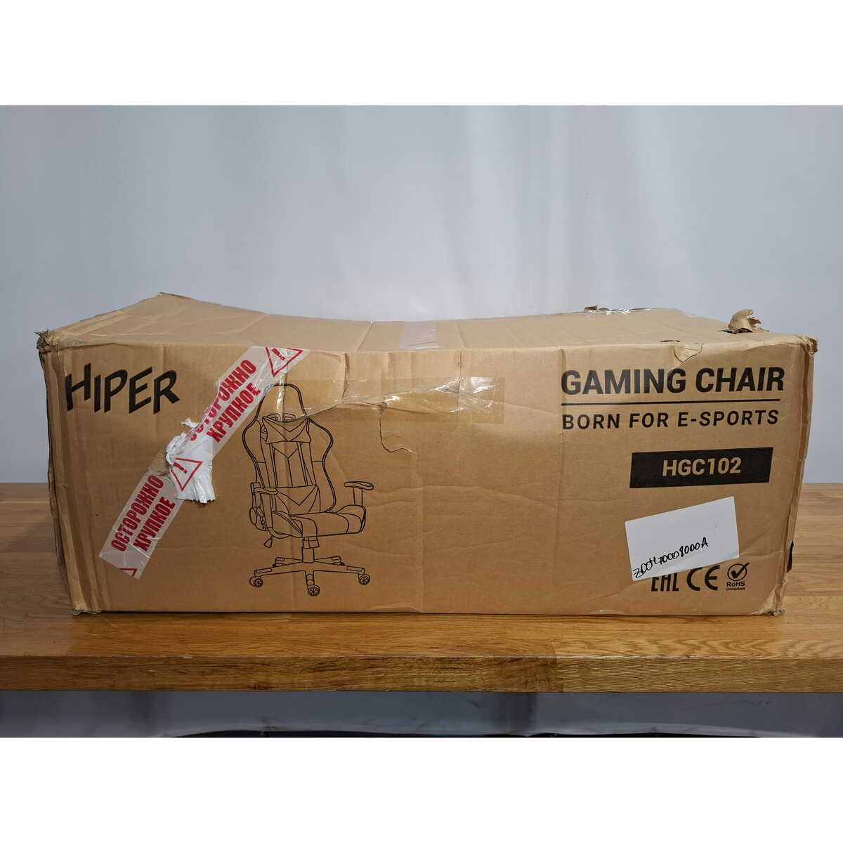 Кресло игровое Hiper HGC102 (Цвет: Black / Blue)