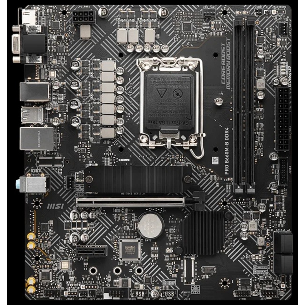 Материнская плата MSI PRO B660M-B DDR4