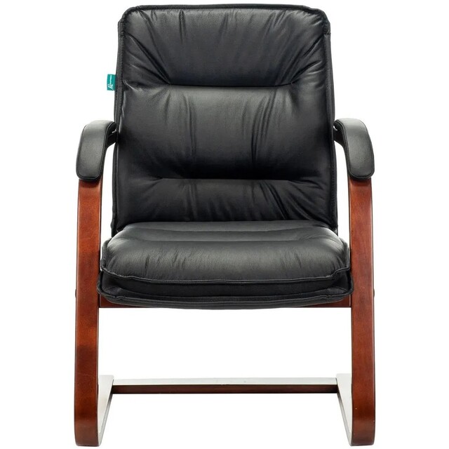 Кресло Бюрократ T-9927WALNUT-AV, черный 