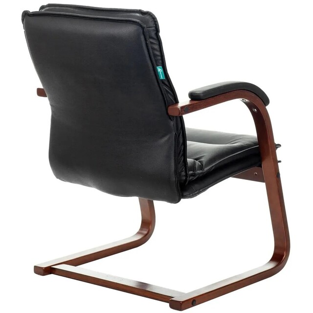 Кресло Бюрократ T-9927WALNUT-AV, черный 