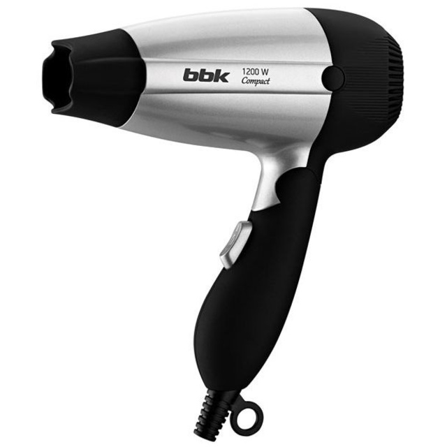 Фен BBK BHD1200 (Цвет: Black / Silver)