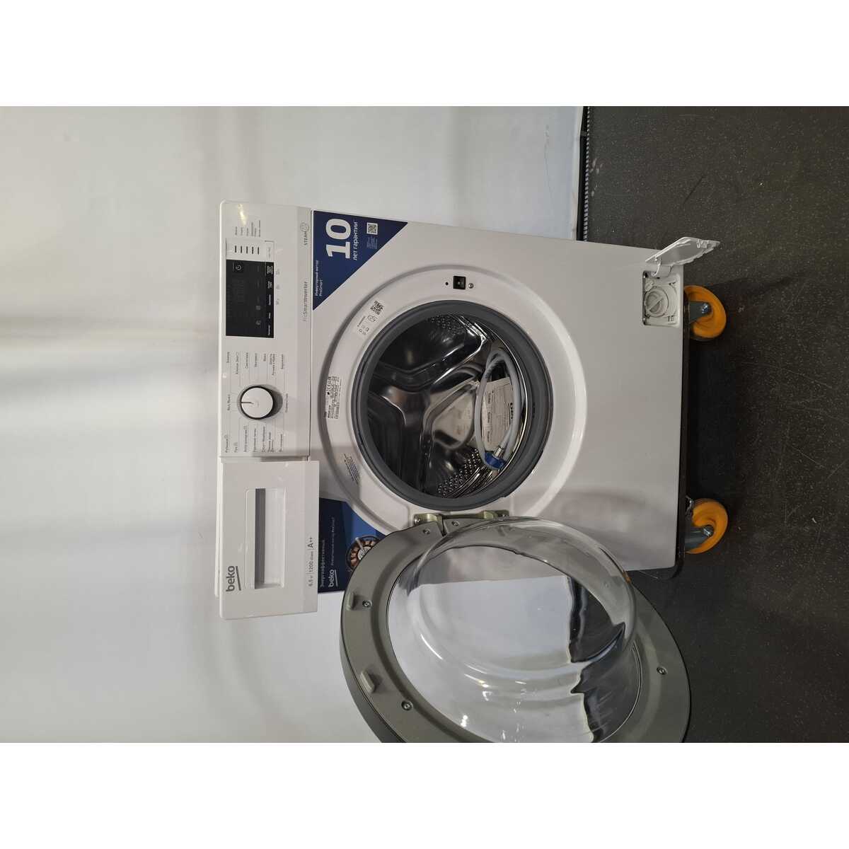 Стиральная машина Beko WSRE6H612ZAWI, белый