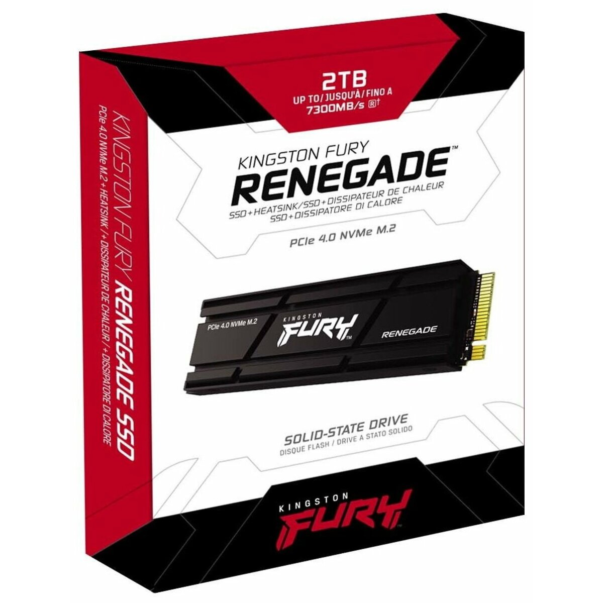 SSD жесткий диск Kingston FURY Renegade 2 ТБ M.2 SFYRDK/2000G