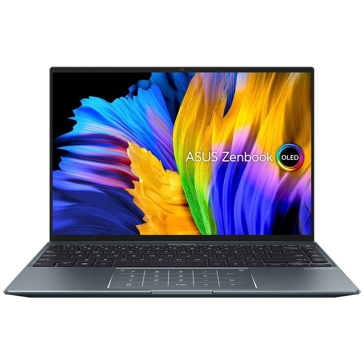 Ноутбук ASUS Zenbook 14X OLED UX5401ZA-KN178X (Intel Core i5 12500H  /  16Gb  /  SSD512Gb  /  Intel Iris Xe Graphics  /  Windows 11 Pro  /  Grey)