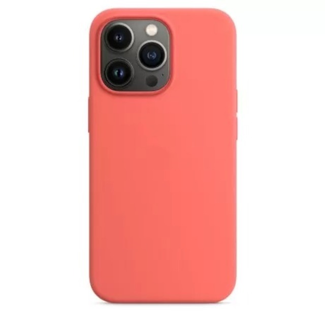 Чехол-накладка Devia Nature Silicone Magnetic Case для iPhone 13 Pro Max (Цвет: Pink Orange)