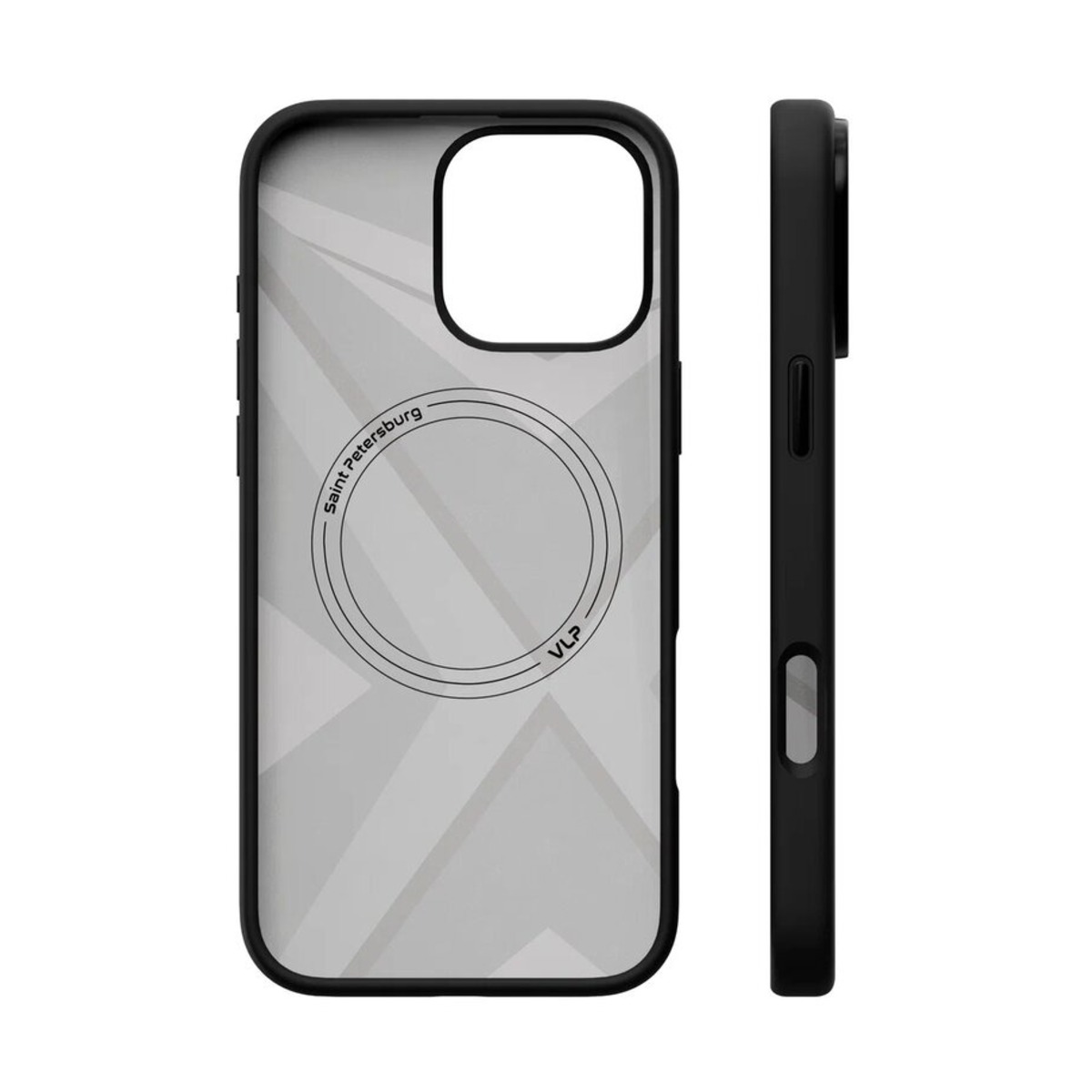 Чехол-накладка VLP Aster Pro Case with MagSafe для смартфона Apple iPhone 16 Pro (Цвет: Black)