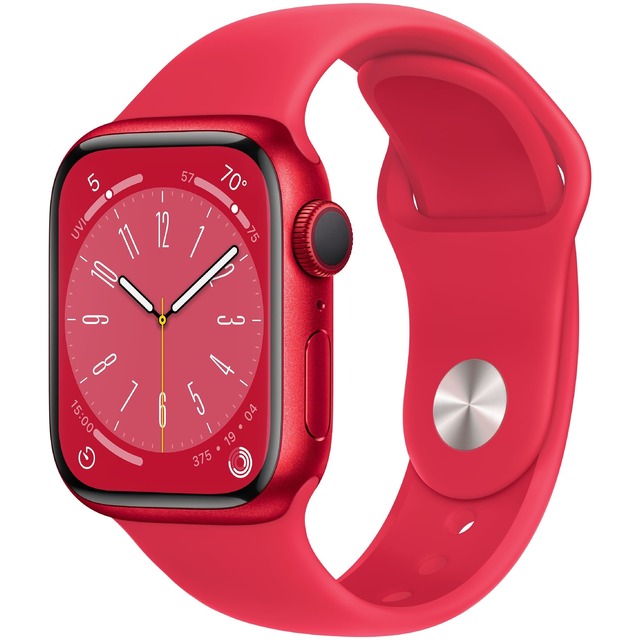 Умные часы Apple Watch Series 8 41mm Cellular Aluminum Case with Sport Band (Цвет: Red)