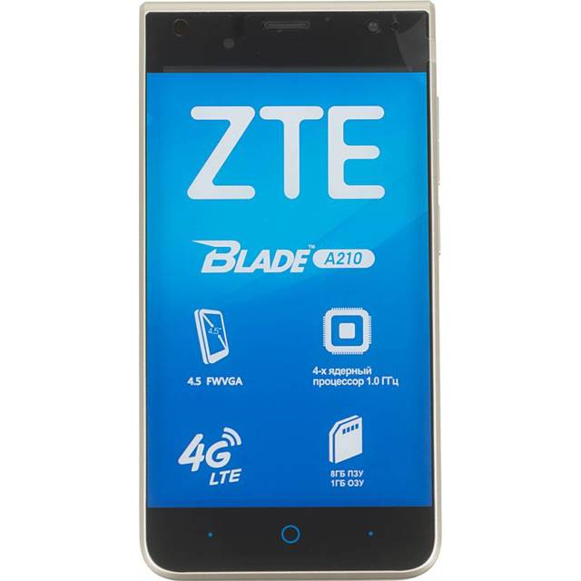 Смартфон ZTE Blade A210 8Gb (Цвет: Gold)