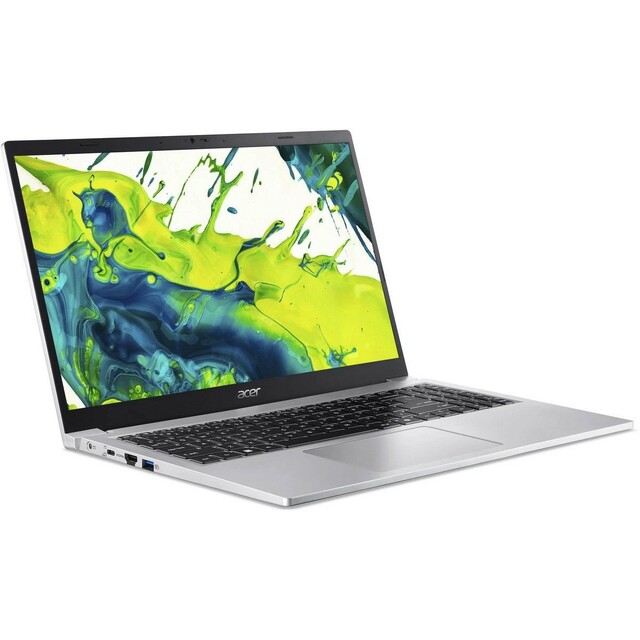 Ноутбук Acer Aspire Lite  AL15-33P-C1XR (Intel N150 0.8GHz/8Gb DDR5/SSD512Gb/Intel Graphics/15.6 /noOS/natural titanium) (NX.D2FER.002)