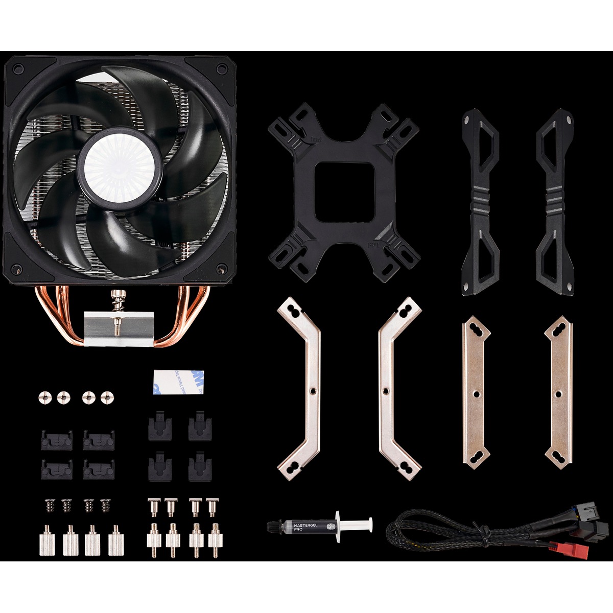 Кулер для процессора Cooler Master Hyper 212 EVO v.2, черный