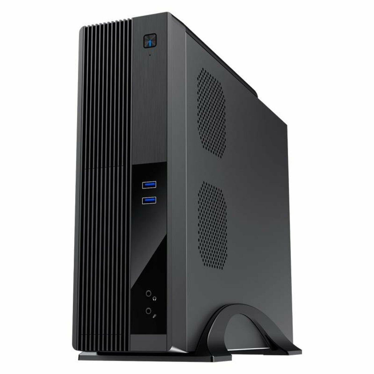 Корпус DESKTOP SLIM 80+ BRONZE ST616BK / 6151106 POWERMAN