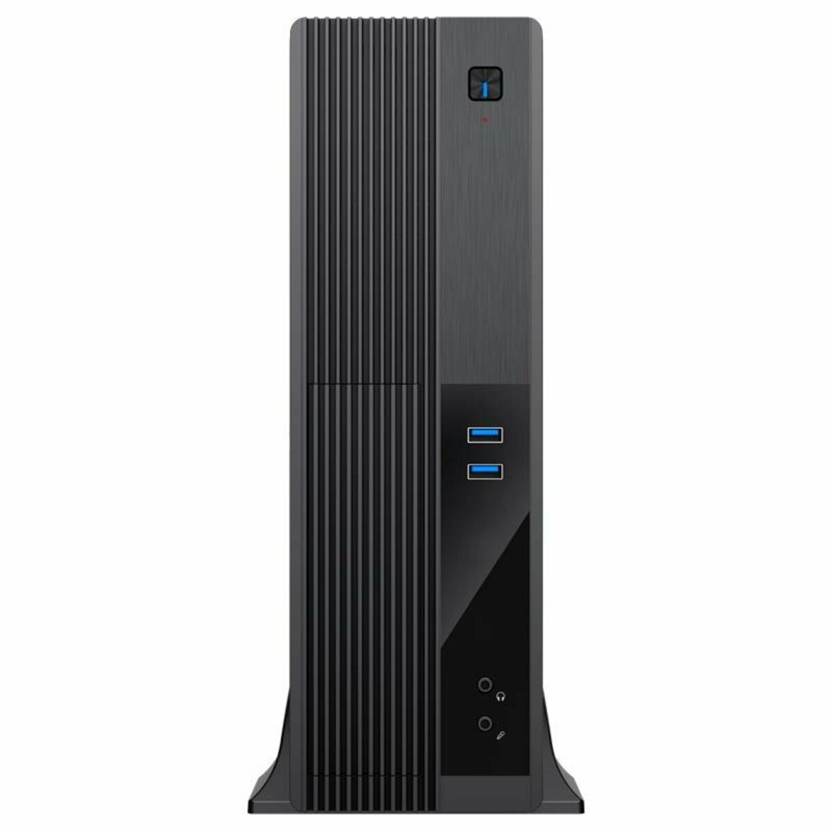 Корпус DESKTOP SLIM 80+ BRONZE ST616BK / 6151106 POWERMAN